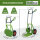 Sackkarre Stahl 200 kg 112,5 cm Höhe große klappbare Ladefläche 29x29 cm pannensichere PU-Räder