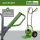 Sackkarre Stahl 200 kg 112,5 cm Höhe große klappbare Ladefläche 29x29 cm pannensichere PU-Räder