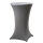 TRUTZHOLM Stehtischhusse Stretch 70 cm graue Tischdecke Husse Bistrotisch Partytisch