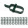 50 x Drahtspanner Grün 100mm Zaunspanner Maschendrahtspanner