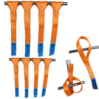 8x Gurtschlaufen Doppelschlaufen 1750 kg Gurtlast 45 cm...