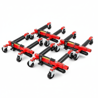 4x hydraulische Rangierhilfe Wagenheber Rangierroller...