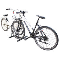 Fahrradständer für 4 Fahrräder DUO Räder Fahrrad Ständer Rad schwarz Twin