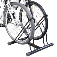 Fahrradständer für 4 Fahrräder DUO Räder Fahrrad Ständer Rad schwarz Twin