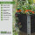 Hochbeet 3er Set Palettenrahmen Pflanzbeet 120x80x60 cm aus Holz schwarz Garten Balkon stapelbar