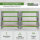 2x Industrieregal Milo 200x190x60 cm steckbar, erweiterbar 4 Ebenen 4 Tonnen Schwerlastregal Regal