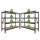 2x Schwerlastregal Emil 180x190x60 cm 3200 kg aus Stahl Stecksystem 4 Fachböden Pickregal Lagerregal
