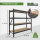 4x Schwerlastregal Emil 180x190x60 cm 3200 kg aus Stahl Stecksystem 4 Fachböden Pickregal Lagerregal