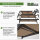4x Schwerlastregal Emil 180x190x60 cm 3200 kg aus Stahl Stecksystem 4 Fachböden Pickregal Lagerregal