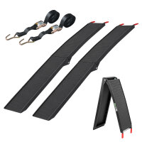 TRUTZHOLM 2x Auffahrrampe klappbar Alu 205 cm Traglast...