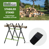 Sägebock Holzsägebock Stahl 3-fach verstellbar für Holz sägen Forstarbeit klappbar