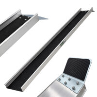 TRUTZHOLM 1x Auffahrschiene 183 cm 50 kg Alu grau starr...