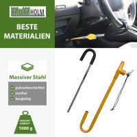 Lenkradkralle Pedalschloss universal Diebstahlsicherung 56,5 – 75,5 cm Auto Wegfahrsperre Lenkradschloß
