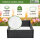 Hochbeet Beeteinfassung mit Wühlmausgitter 100x100x28,5 cm ca. 260 Liter Holzoptik robust stabil Komposter