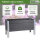 Hochbeet 98 x 40 x 59 cm 100 Liter Holzoptik robust witterungsbeständig grau