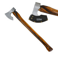 Axt Vintage Stahl Hickoryholz geflammt 850 g Kopf 700 mm...