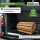 2x Holzpfad ausrollbar 250x43x2 cm rustikales Tannenholz Anti-Rutsch Oberfläche wetterfester Holzweg