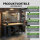 Werkstattwand Profiline XL 200 x 73 cm Stahl massive Holzarbeitsplatte LED Steckdosen Lochwand