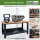 Werkbank Profiline XXL 170x69 cm 1000 kg Traglast freistehender Werkstatttisch mit Hartholzplatte