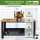 Werkbank Profiline XXL 170x69 cm 1000 kg Traglast freistehender Werkstatttisch mit Hartholzplatte