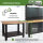 Werkbank Profiline XL freistehend 110 x 65 cm 600 kg Stahl Werktisch mit massiver Holzarbeitsplatte