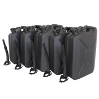 5x Benzinkanister Kraftstoffkanister Metall 20 Liter...