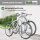 Fahrradanlehnbügel 115 x 76 cm Stahl feuerverzinkt Ø 60 mm zum Einbetonieren Fahrradständer Typ O