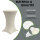 5x Stehtischhusse Stretch 70 cm beige Tischdecke Husse Bistrotisch Partytisch