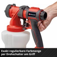 Einhell Akku-Farbsprühsystem TE-SY 18/90 Li-Solo Farbsprühpistole