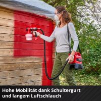 Einhell Akku-Farbsprühsystem TE-SY 18/90 Li-Solo Farbsprühpistole