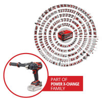 Einhell Akku-Schlagbohrschrauber TP-CD 18/120 Li-i BL - Solo mit LED Licht Power X-Change