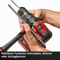 Einhell Akku-Schlagbohrschrauber TP-CD 18/120 Li-i BL - Solo mit LED Licht Power X-Change