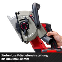 Einhell Akku-Mauernutfräse TP-MA 36/30 Li BL - Solo inkl. Aufbewahrungstasche Power X-Change