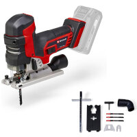 Einhell Professional Akku-Stichsäge TP-JST 18/135 Li BL Power X-Change (18 V, 135 mm Schnitttiefe in Holz, 26 mm Hubhöhe, Brushless, T-Style-Griff, 3x Sägeblatt, ohne Akku)