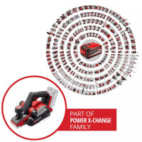 Einhell Akku-Hobel TP-PL 18/3 Li BL - Solo Power X-Change Elektrohobel kabellos
