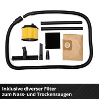 Einhell Nass-Trockensauger TC-VC 1930 A 1500 W 30 L Staubsauger mit integrierter Automatiksteckdose