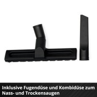 Einhell Nass-Trockensauger TC-VC 1930 A 1500 W 30 L Staubsauger mit integrierter Automatiksteckdose