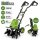 Motorhacke 24 Hackmesser 45 cm breit 22 cm tief 1500W Bodenhacke Transporträder klappbar Tragegriff