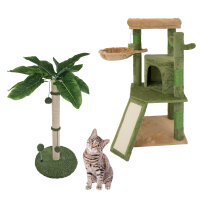 Kratzbaum Palme oder Kaktus Kratzsäule Katzenbaum...