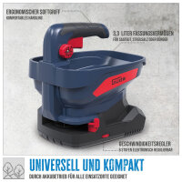 Güde Akku Universalstreuer für Samen und Streusalz GUS 18-201-05 inkl. 2 Ah Akkupack + Ladegerät 58628