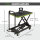Scherenhubwagen hydraulisch 225 kg Tragkraft Hubbereich 23-72,5 cm 4 Rollen rutschfeste Plattform