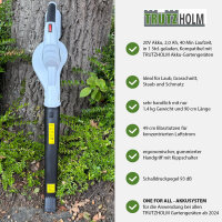 Akku-Laubbläser 20V mit 2000mAh 240km/h Akku & Ladegerät – kabellos, leicht, kraftvoll für Garten & Terrasse