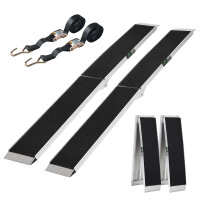 TRUTZHOLM 2x Auffahrrampe klappbar 228 cm 680 kg Traglast...