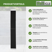 TRUTZHOLM 2x Auffahrrampe klappbar 228 cm 680 kg Traglast Alu Anti Rutsch Quad ATV Rasenmähertraktor