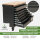 Werkstattwagen Star XL unbestückt 103 x 112 cm Stahl schwarz/grau 12 Schubladen Hartholzplatte