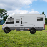 2 x Auffahrkeil mit Überfahrstopper 5 T 60 x 20 x 12 cm Kunststoff Ausgleichskeil 3 Stufen