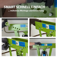 Rohrbiegemaschine hydraulisch 12t Presskraft 6 Matritzen 90° Biegewinkel Rohrbieger Rohrbiegegerät