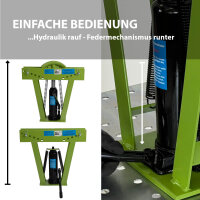Rohrbiegemaschine hydraulisch 12t Presskraft 6 Matritzen 90° Biegewinkel Rohrbieger Rohrbiegegerät