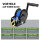 Gurtwinde 540 kg Gurtlänge 10 m Gurtbreite 5 cm mit Lasthaken Sperrhebel Handkurbel ergonomisch