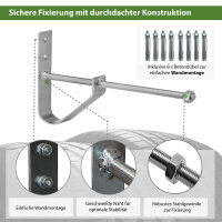 8x Felgenhaken Aufbewahrungssystem zur Reifenaufbewahrung Felgenhalter